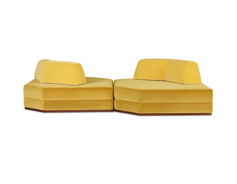 Delos Sectional Sofa — view 3