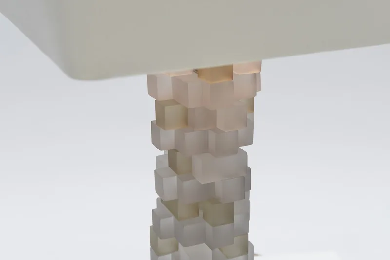 Druzy Lamp — view 1