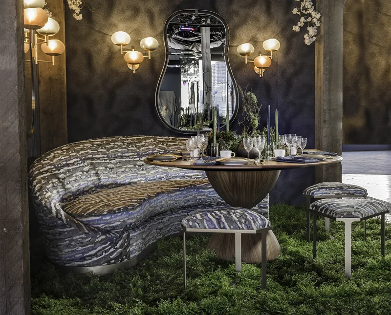 DIFFA 2018 Hourglass Dining Table — view 3