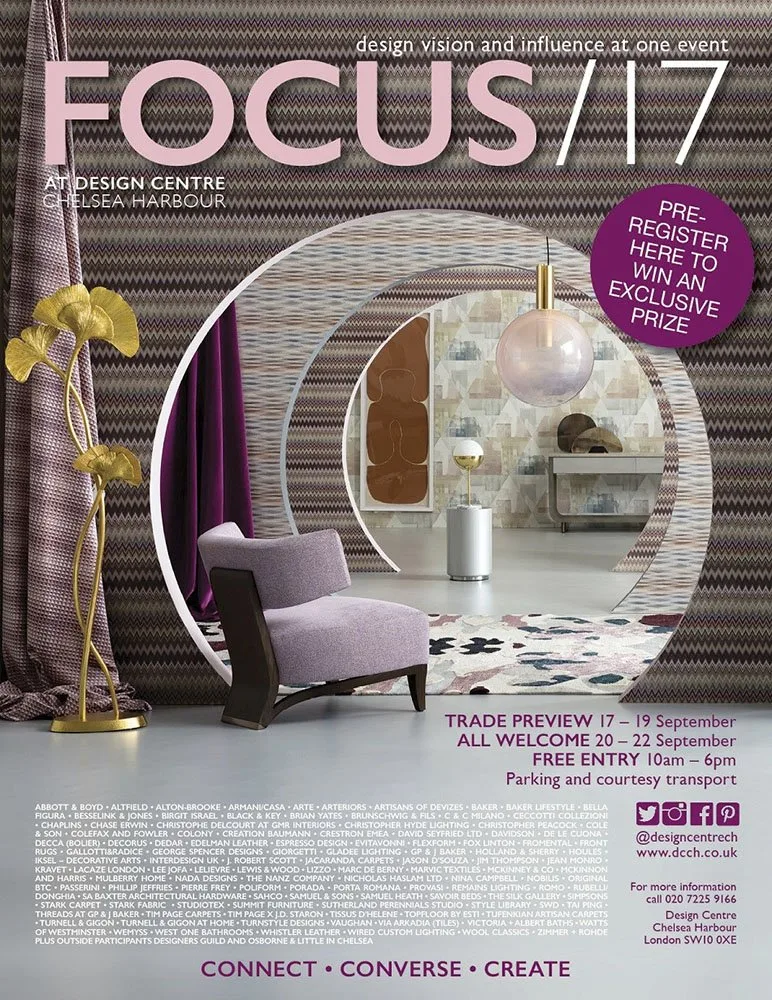 Focus, Design Centre Chelsea Harbour — scan