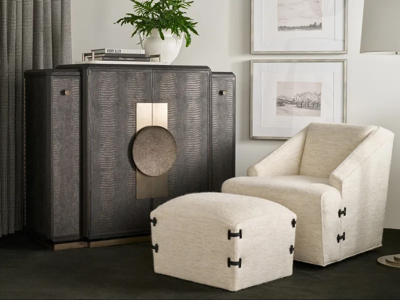 Vesta Swivel Chair — view 1