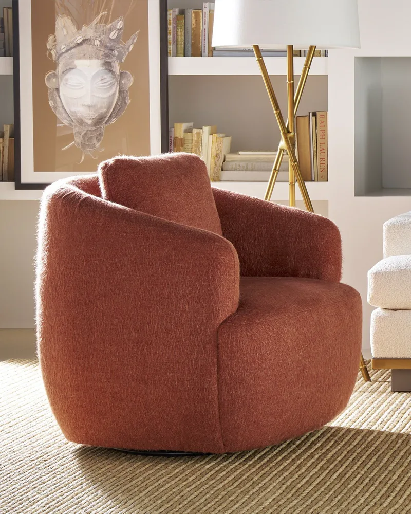 Zeno Swivel Chair — Theodore Alexander